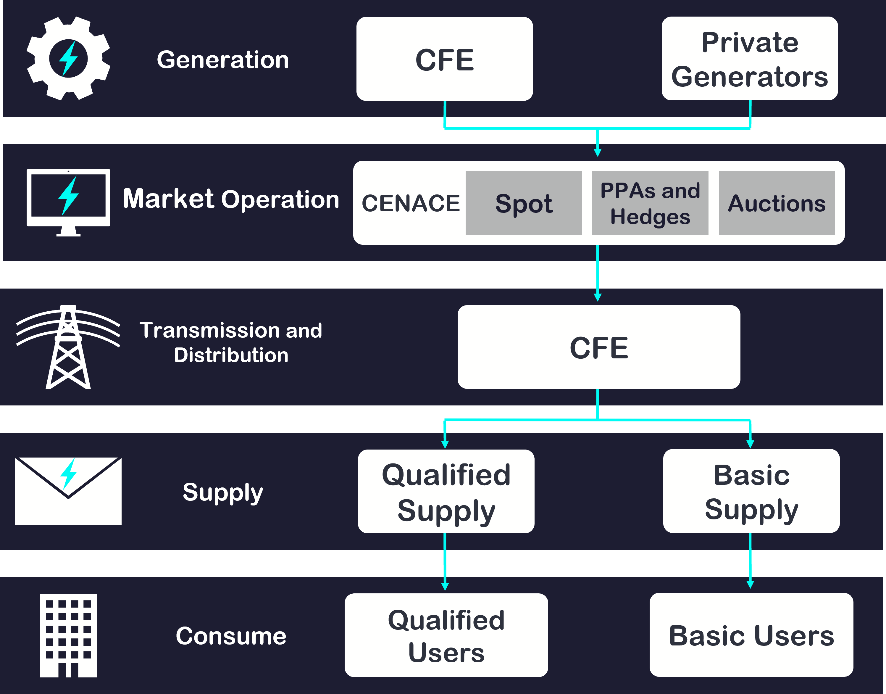 Mercado Eléctrico Proceso